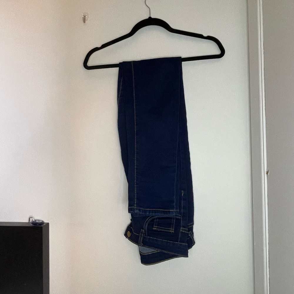 high waisted slim fit jeans